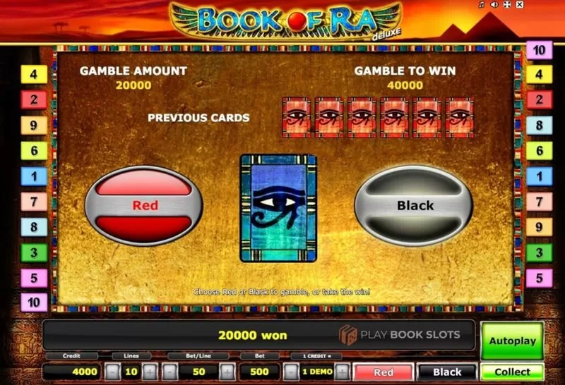 Juego book of ra, book of ra tragaperras